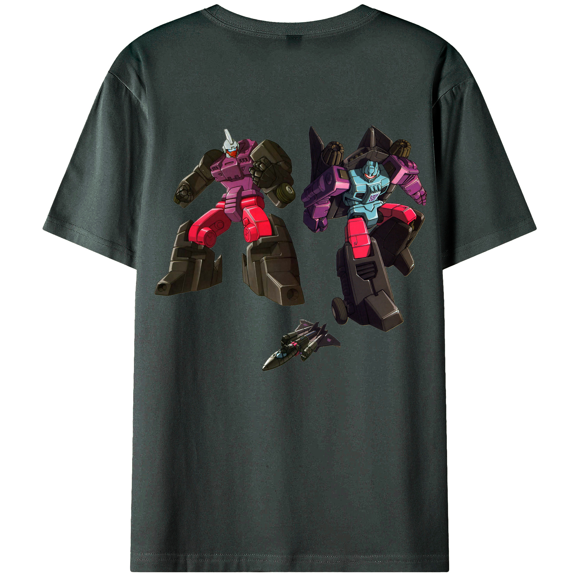 （画像用）  綿100％ メンズ半袖Tシャツ（バックプリント） 通気性